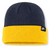 Michigan Wolverines Nike Vault Mascot Peak Cuffed Knit Hat - Navy/Maize