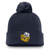 Michigan Wolverines Nike Vault Mascot Peak Knit Hat with Pom - Navy