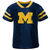 Michigan Wolverines Outerstuff Preschool Two-Piece Training Camp Jersey & Pants Set - Navy/Maize