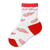 Detroit Red Wings For Bare Feet Toddler All Over Sock - White
