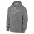 Detroit Tigers Nike Full-Zip Travel Hoodie - Dark Steel Gray