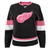 Detroit Red Wings Preschool Replica Jersey - Black/Pink