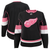 Detroit Red Wings Preschool Replica Jersey - Black/Pink