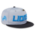 Detroit Lions New Era Satin 59FIFTY Fitted Hat - Gray
