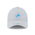 Detroit Lions New Era Women's Ponytail Open Back 9TWENTY Adjustable Hat - Gray