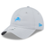Detroit Lions New Era Women's Ponytail Open Back 9TWENTY Adjustable Hat - Gray