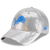 Detroit Lions New Era Kid's Sequin 9FORTY Adjustable Hat - Silver