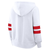 Detroit Red Wings Fanatics Women's 2025 NHL Stadium Series Seize Pullover Hoodie - White