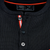 Detroit Red Wings FE Apparel Henley T-Shirt - Black