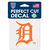 Detroit Tigers WinCraft Perfect Cut Color Decal 4" x 4” - Orange