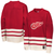 Detroit Red Wings Mitchell & Ness Youth Chainstitch Long Sleeve T-Shirt - Red