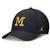 Michigan Wolverines Jordan Brand Dri-FIT Swooshflex Hat - Navy