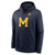Michigan Wolverines Nike Legacy Logo Pullover Hoodie - Navy