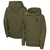 Detroit Lions Nike Youth 2025 Salute to Service Pullover Hoodie - Olive