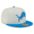 Detroit Lions New Era Classic 59FIFTY Fitted Hat - Chrome/Blue