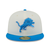 Detroit Lions New Era Classic 59FIFTY Fitted Hat - Chrome/Blue