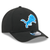 Detroit Lions New Era M-Crown 9FORTY Adjustable Hat - Black
