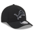 Detroit Lions New Era A-Frame 9FORTY Adjustable Hat - Black