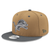 Detroit Lions New Era 9FIFTY 2Tone Snapback Hat - Khaki/Gray