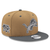 Detroit Lions New Era 9FIFTY 2Tone Snapback Hat - Khaki/Gray