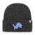 Detroit Lions '47 Brain Freeze Cuffed Knit Hat - Black