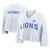 Detroit Lions Nike Women's Primetime Cropped Mesh Dri-FIT Jersey - White