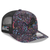 Detroit Lions New Era 2025 Crucial Catch 9SEVENTY Trucker Stretch-Snap Hat - Black