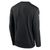 Detroit Lions Nike Sideline Small Logo Legend Performance Long Sleeve T-Shirt - Black