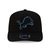 Detroit Lions New Era Alternate Logo 9SEVENTY Stretch-Snap Hat - Black