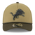 Detroit Lions New Era Youth 2025 Salute to Service A-Frame 9FORTY Adjustable Hat - Green/Dark Green