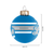 Detroit Lions FOCO Glass Ball Ornament