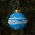 Detroit Lions FOCO Glass Ball Ornament