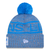 Detroit Lions New Era 2025 Sideline Cold Weather Cuffed Knit Hat with Pom - Gray