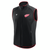 Detroit Red Wings Fanatics Authentic Pro Rink Full-Zip Vest - Black