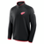 Detroit Red Wings Fanatics Authentic Pro Rink Training Quarter-Zip Pullover - Black