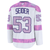 Moritz Seider Detroit Red Wings Fanatics 2025 Hockey Fights Cancer Practice Jersey - White