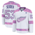 Moritz Seider Detroit Red Wings Fanatics 2025 Hockey Fights Cancer Practice Jersey - White