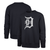 Detroit Tigers '47 Headline Primary Logo Pullover Sweatshirt - Navy