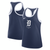 Detroit Tigers Nike Women's Tri-Blend Dri-FIT Racerback Tank Top - Navy