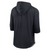 Detroit Tigers Nike Authentic Collection Flux Dri-FIT Raglan 3/4-Sleeve Hooded T-Shirt - Gray/Navy