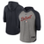 Detroit Tigers Nike Authentic Collection Flux Dri-FIT Raglan 3/4-Sleeve Hooded T-Shirt - Gray/Navy