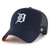 Detroit Tigers '47 Home Ballpark Mesh Offside Adjustable Hat - Navy