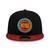 Detroit Pistons New Era Throwback 9FIFTY Snapback Hat - Black
