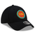 Detroit Pistons New Era Throwback 39THIRTY Flex Hat - Black