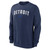 Detroit Tigers Nike City Connect 2-Hit Pullover Sweatshirt - Navy