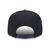 Detroit Tigers New Era Road 9FIFTY Snapback Hat-Navy