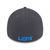 Detroit Lions New Era Evergreen 39THIRTY Flex Hat- Graphite