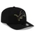 Detroit Lions New Era 9SEVENTY Gold Stretch-Snap Hat- Black
