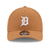 Detroit Tigers New Era M-Crown 9FORTY Adjustable Hat- Light Bronze