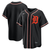 Detroit Tigers Nike Carbon Replica Jersey - Black